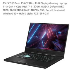 Asus Tuff Dash Gaming Laptop