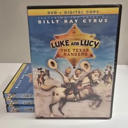 Luke and Lucy & The Texas Rangers DVD + Digital Copy MOVIE Activity Sheets Music