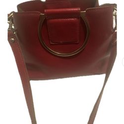 Patricia Nash Red Leather Purse 