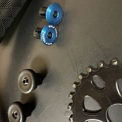 Wolf Tooth Bmx Aluminum Bar Ends (Blue)