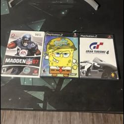 Empty video game cases