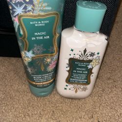 2 Pcs Magic In The Air Lotion And Body Cream 