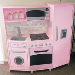 Pink Play Kitchen 