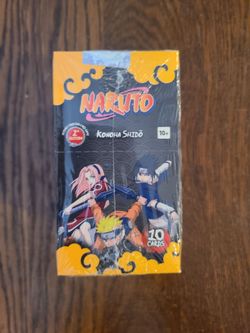 Sealed Mythos Naruto TCG Konoha Shido 2nd Edition booster box