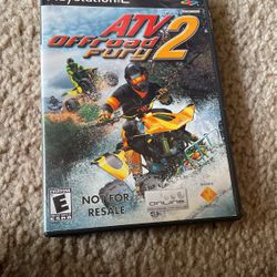Atv Off-road Fury 2 (ps2 Game)