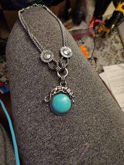 Panther On Stone Neckless