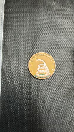 Copper ounce don’t tread on me