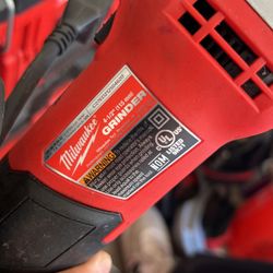 4 1/2” Milwaukee Corded Grinder 