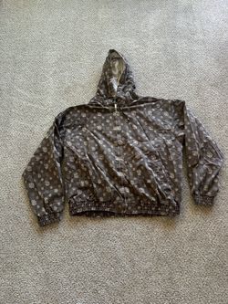 Rare Strap Clothing Co. San Diego Padres Full Zip Hooded Hoodie Brown/White 4XL