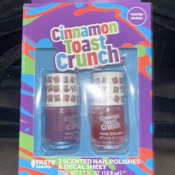 Scented Nail Polishes W/ Stickers