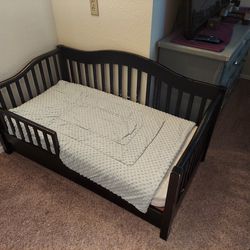 Black Toddler Bed