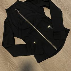 Lululemon Define Jacket Full Zip Black with Gold Women Size 4-6 Available
