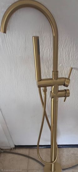 BronzebFreestanding Bathtub Faucet