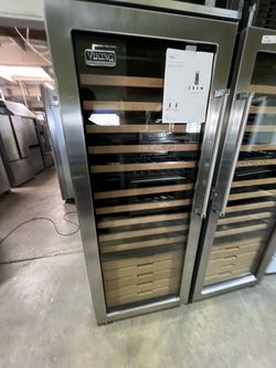 Viking Stainless Steel Wine Cooler 30”