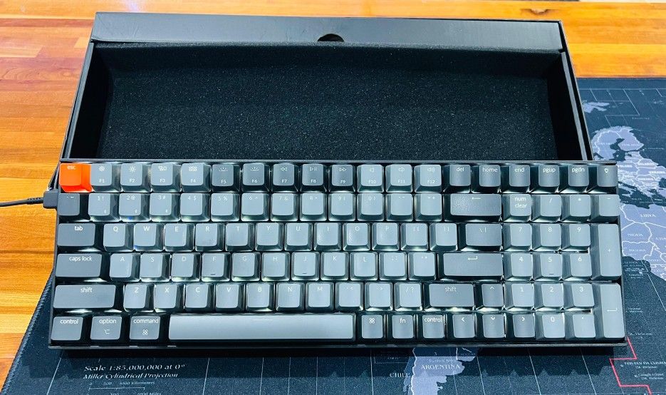 KeyChron K4 Backlit Bluetooth Mechanical Keyboard -LIKE NEW