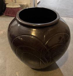 Plant Vase - Dark Brown