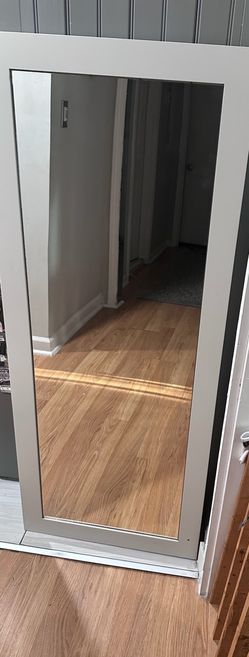 Full Length Floor Mirror White Frame