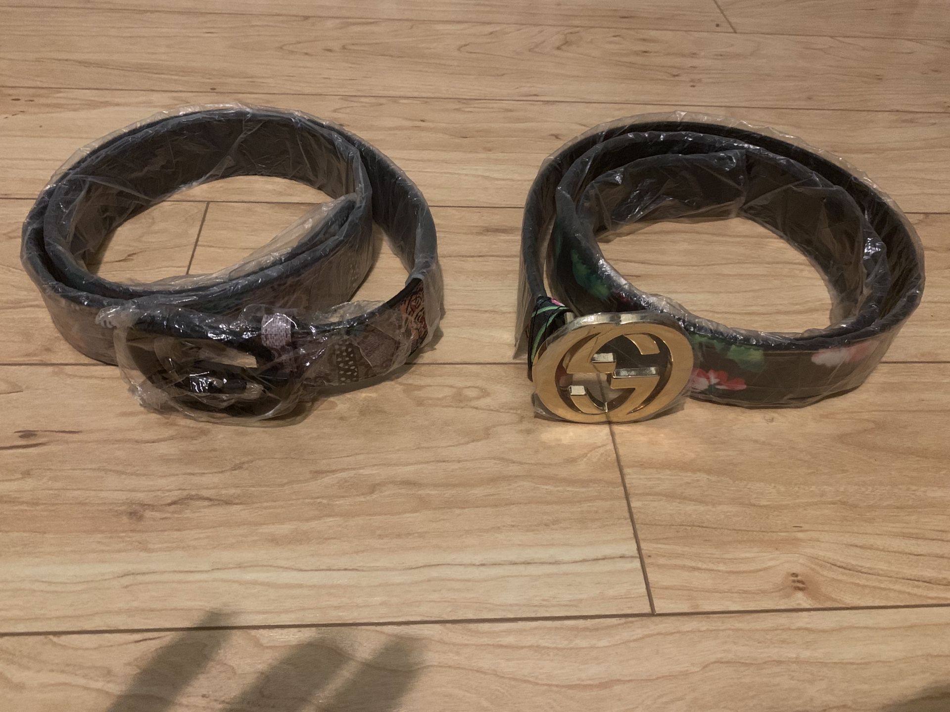 2 Gucci Belts. Can buy separate, Price is negotiable