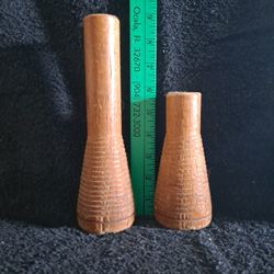 1930s Wooden Textile Mill Spools