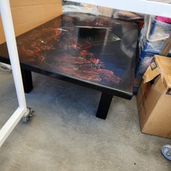 Mother Of Pearl Chinese Coffee Table