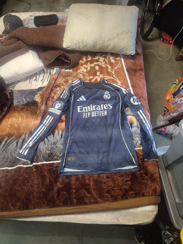 Real Madrid Navy Blue Away Jersey
