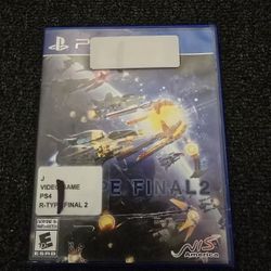 PS4 R-Type 2 Final Videogame*** 