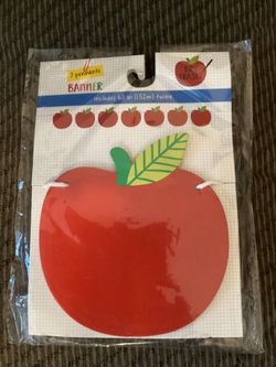 Brand New 7 Pennants Apple Banner