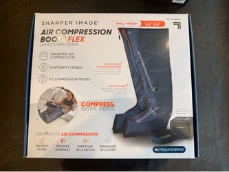 Sharper Image Air Compression Boots Flex (Small/Medium) – Open Box