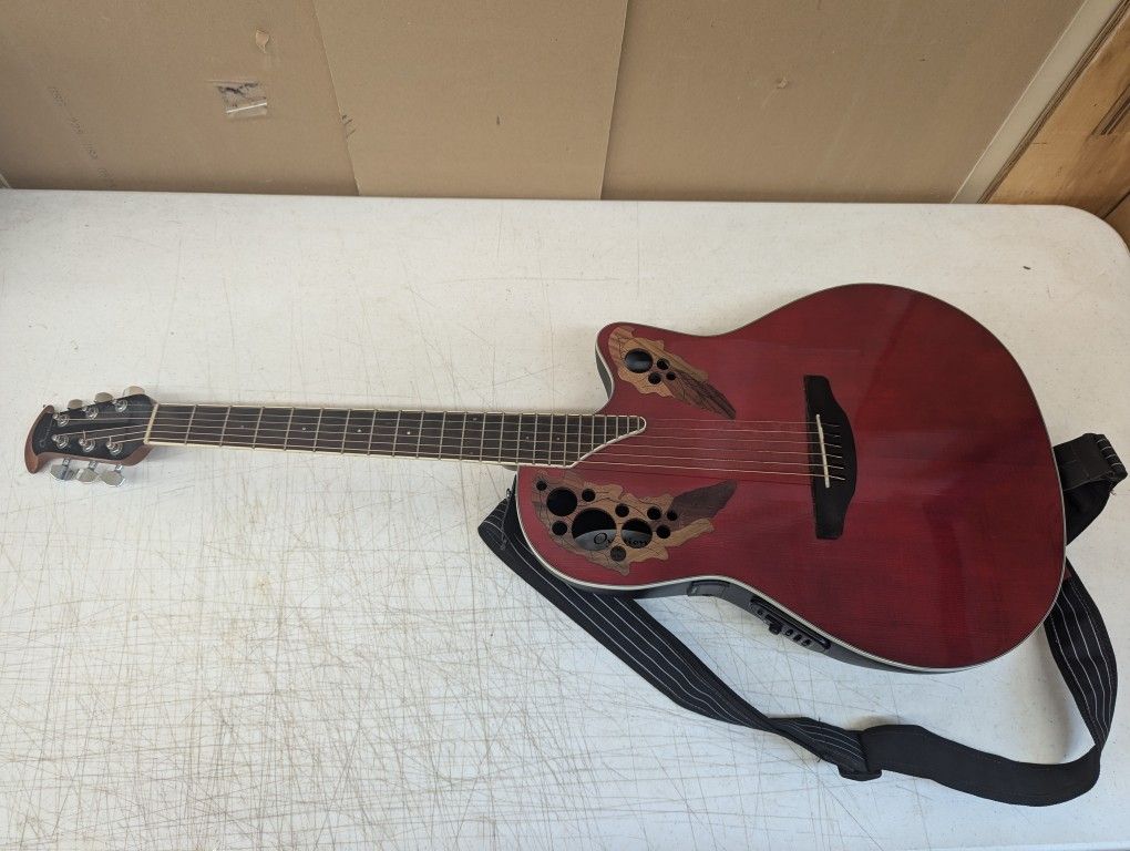 Ovation Celebrity 6 String Guitar CE48-RR