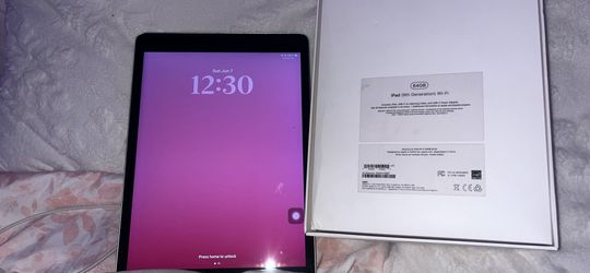 Silver Apple iPad