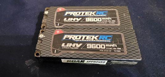 ProTek RC LiHV 9600mAh 2-Cell LiPo Battery Pair