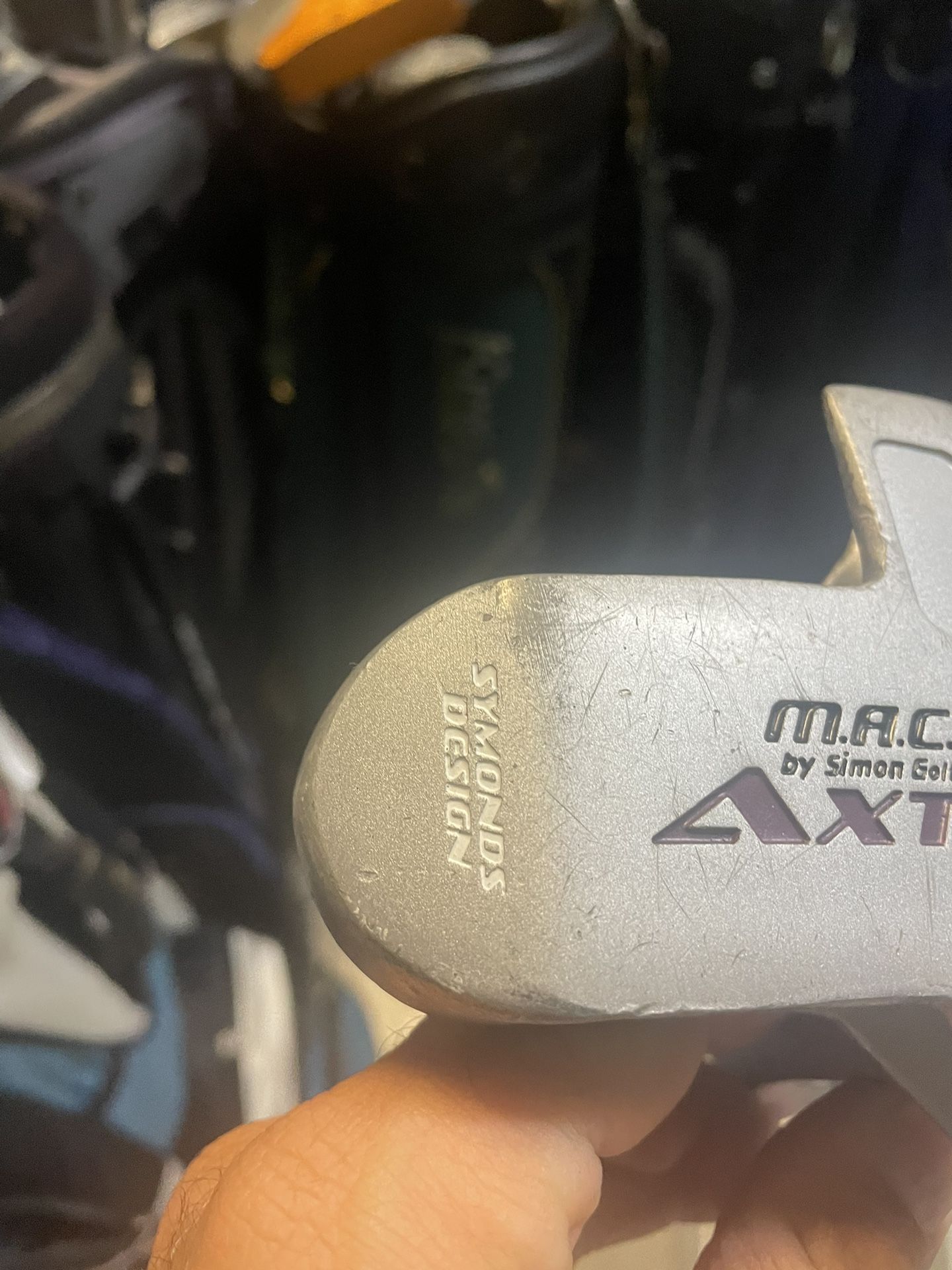 Simon Golf Mac Golf Putter In Right Handed  Steel shaft