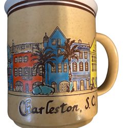 Charleston, South Carolina Tan Coffee Mug