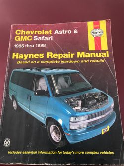 Chevrolet Astro and GMC Safari 1985 thru 1998