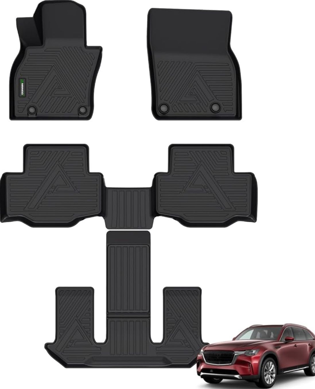 2024 Mazda CX-90 All Weather Car Mats and Cargo mat