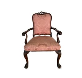 Vintage French Upholstered Side Chair