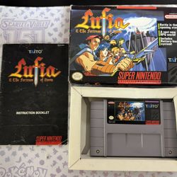 Lufia SNES - Super Nintendo Game 