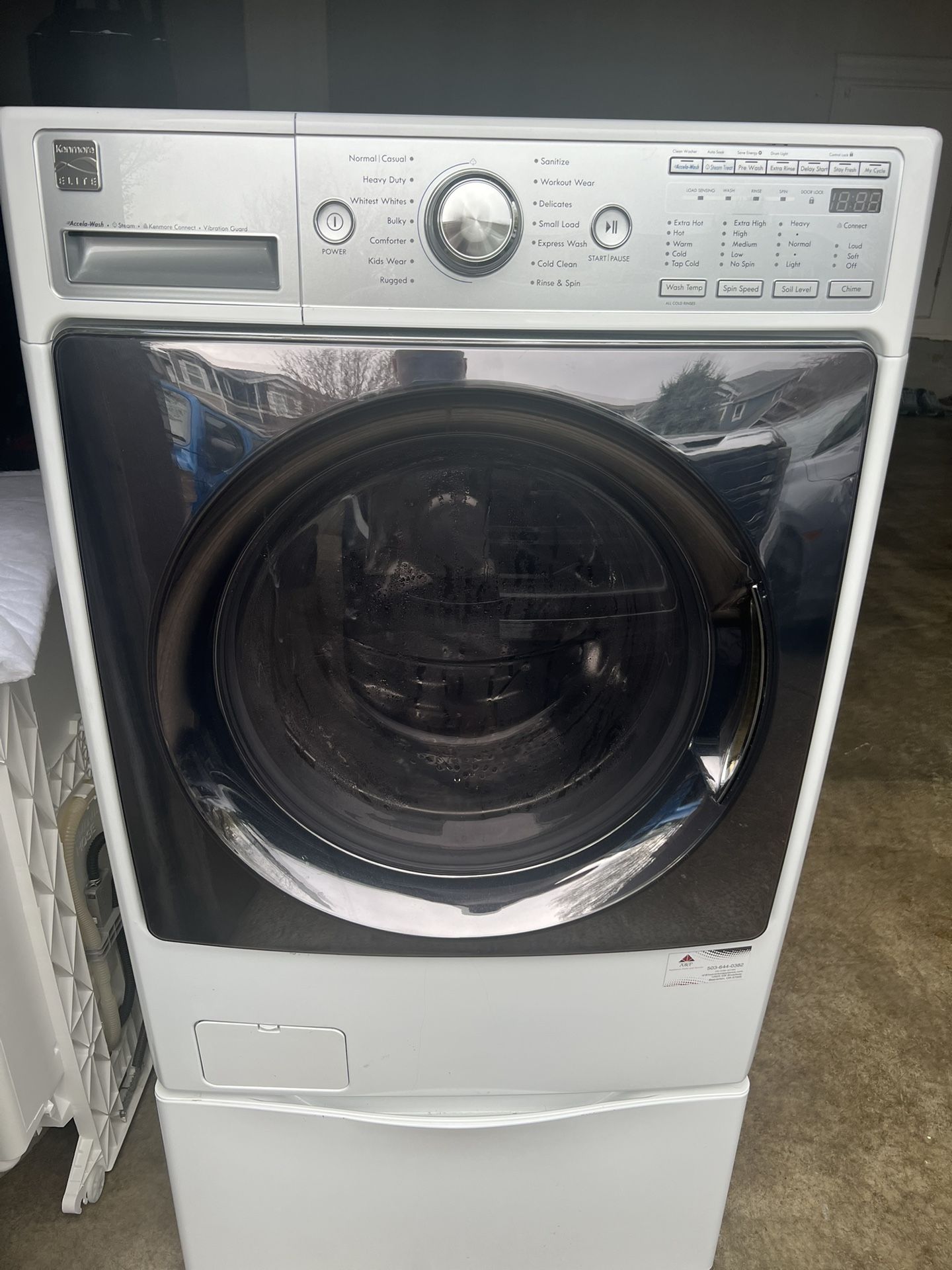 Kenmore Elite Washer