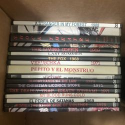 Lot of 17 Obscure Horror/B movies