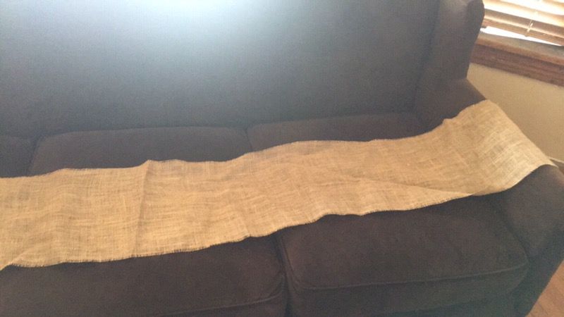 Burlap runners