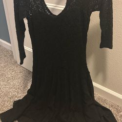 Black Lacy Dress
