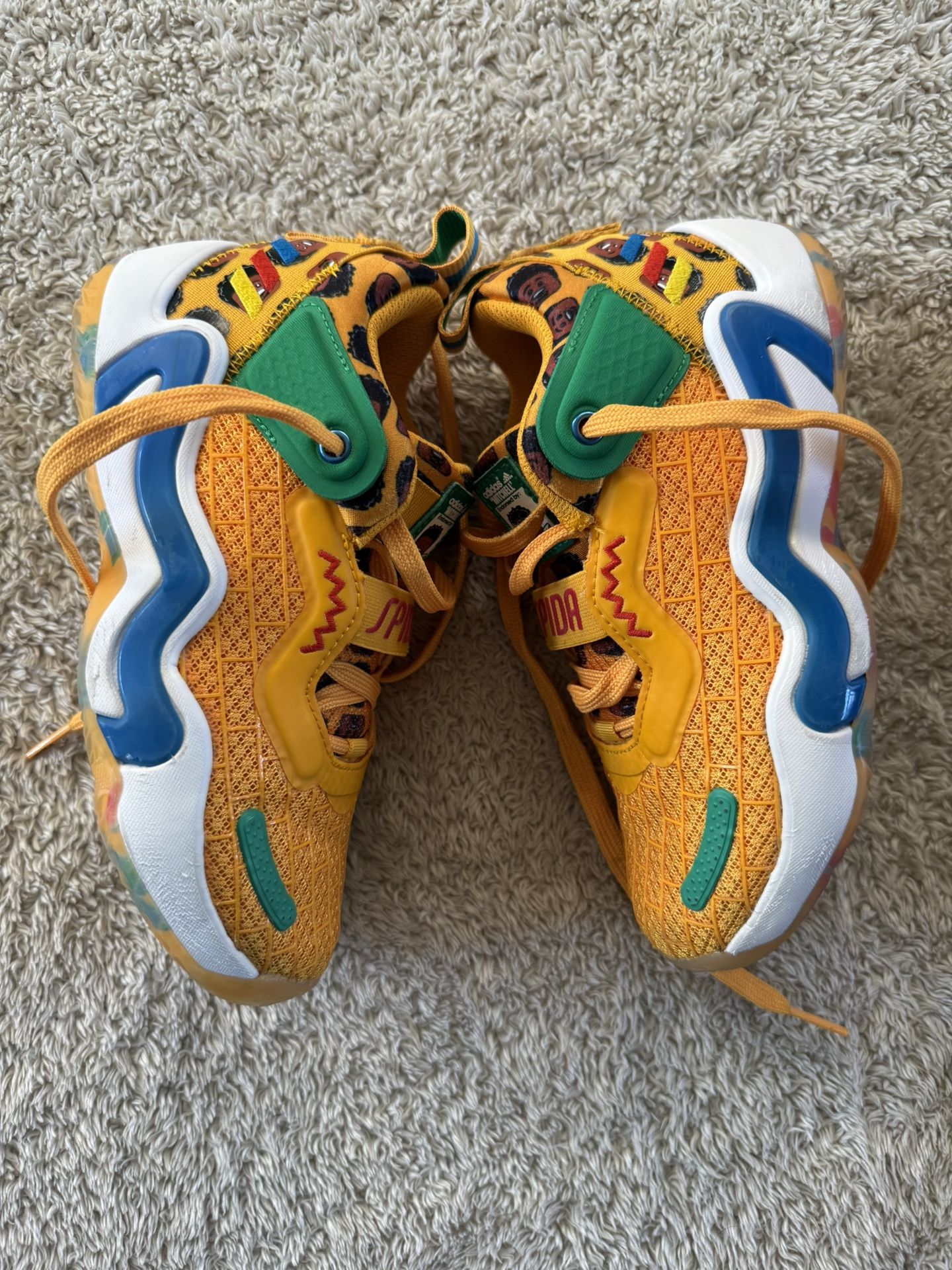 Boys Lego Adidas Size 1 Sneakers