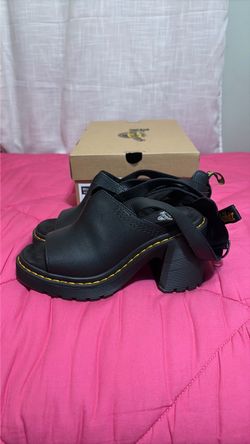 Dr. Martens Millee Leather Open Toe Sandals