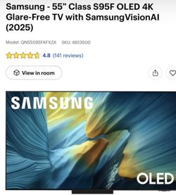 Samsung 55’ TV