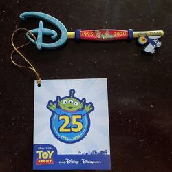 Disney Toy Story 25th Anniversary Key with Tag UK