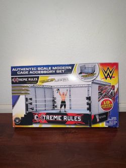 WWE Extreme Rules Cage Accessory Set