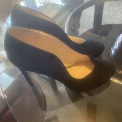 Suede Nine West Stilettos