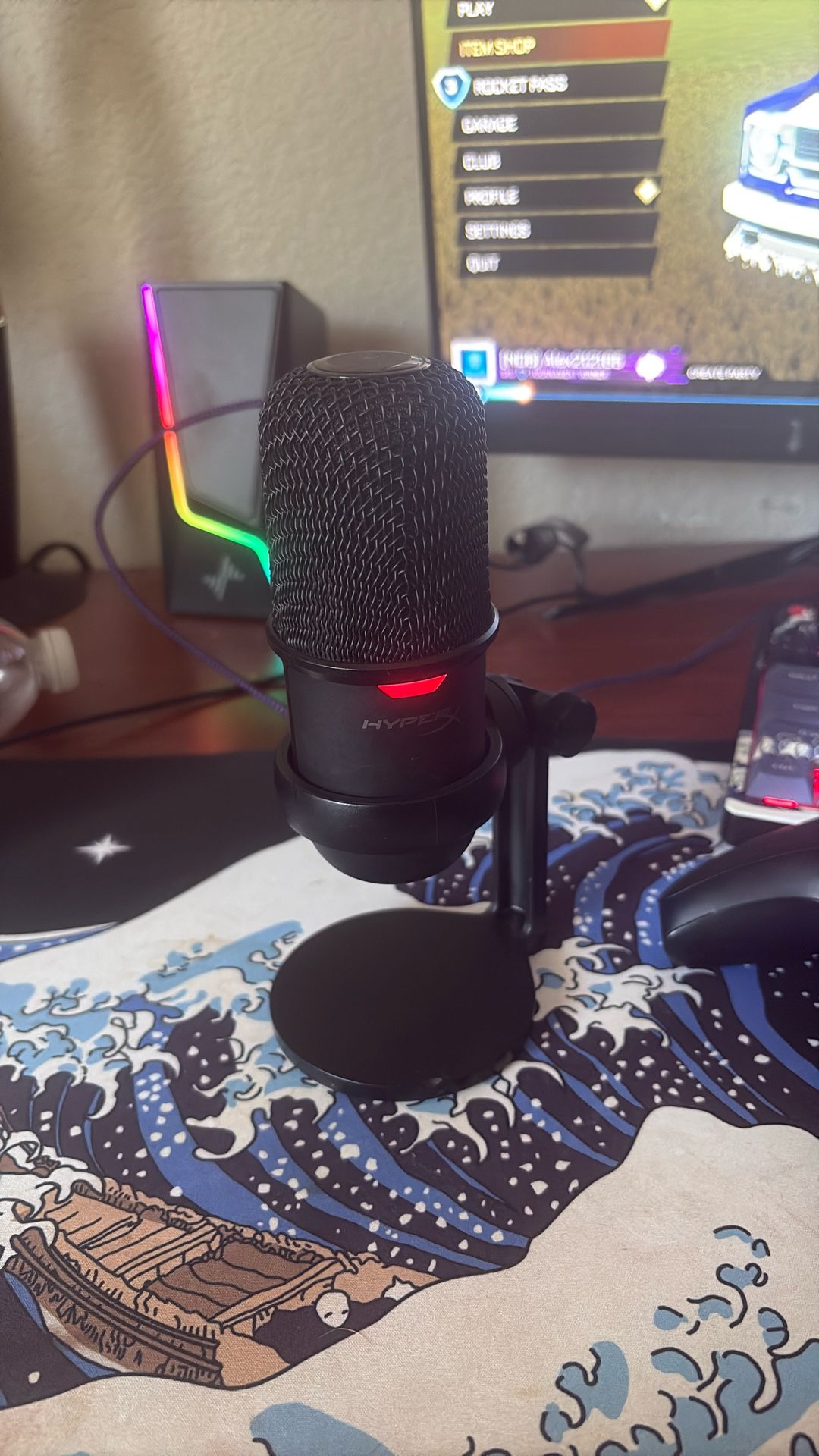 Hyper X Microphone (need Your Own USB C Cord)