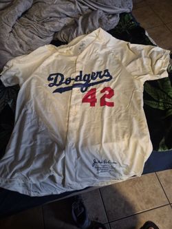 Jackie Robinson jersey dodger stadium