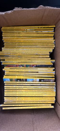48 National Geographic Magazines $50 1(contact info removed)